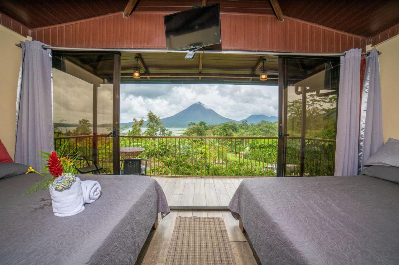 Villas Paradise Arenal Volcano Lake View El Castillo Esterno foto